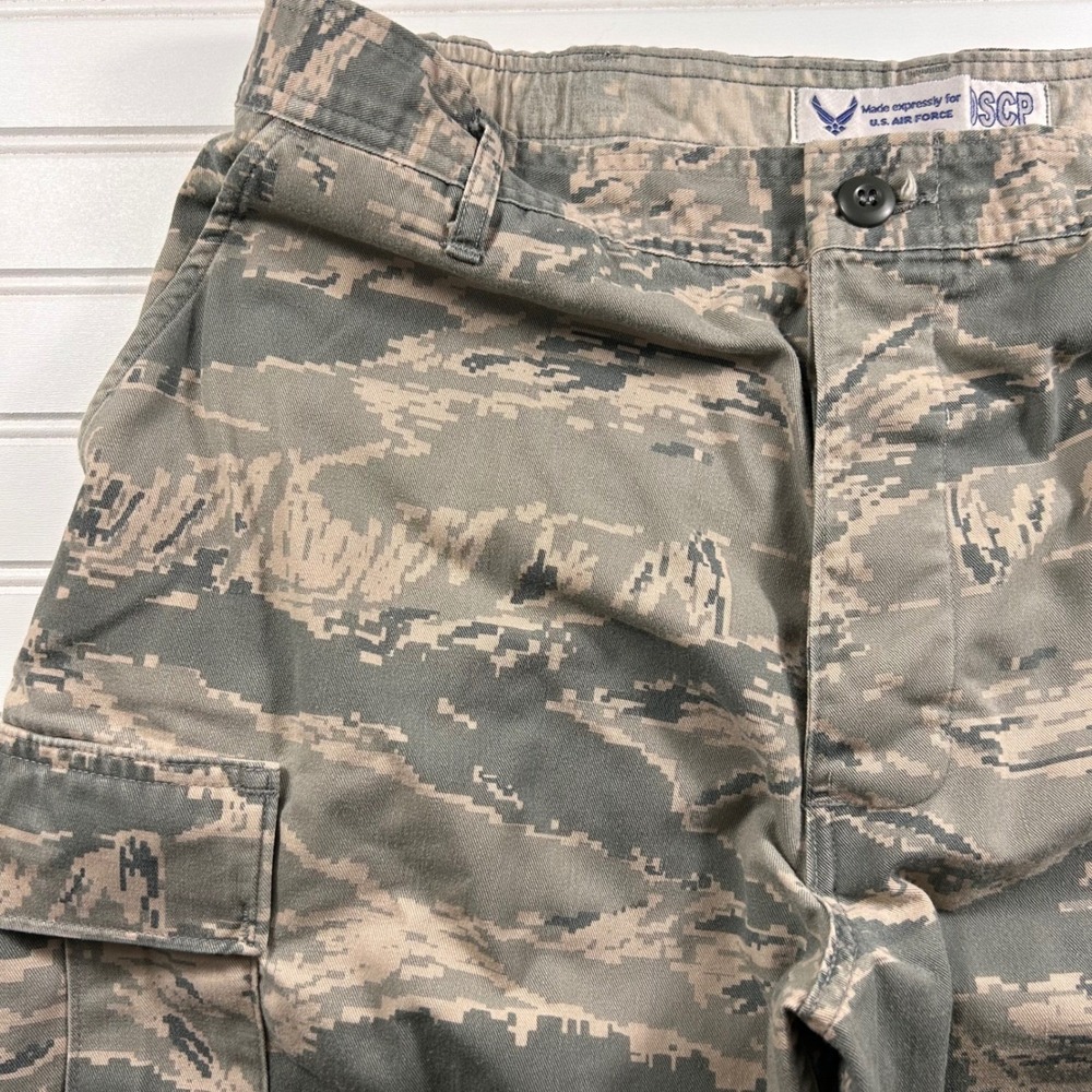 USAF Air Force ABU Tiger Stripe Digital Camo Cargo Pants Mens 36R (FIT 35x33)